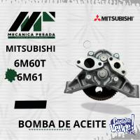 BOMBA DE ACEITE MITSUBISHI 6M60T 6M61