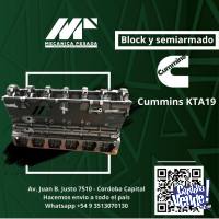 Block - Semiarmado Cummins KTA19 - 6 CIL