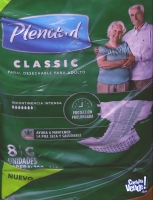 Pañales para adultos marca Plenitud Classic G
