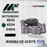 BOMBA DE ACEITE MITSUBISHI 4D33/4D34/D4DA