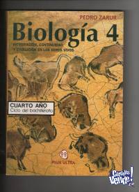 BIOLOGIA 4 Integracion,Continuidad y Evolucion P.Zarur  $490