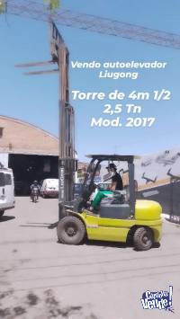 autoelevador liugong modelo 2017