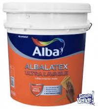 Albalatex Ultra Lavable Blanco Mate 20lts- COLORMIX