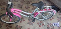 Bicicleta Tomaselli para niña