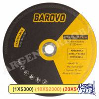 DISCO DE CORTE 230X1.9MM METAL Y ACERO BAROVO