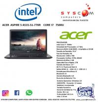 NOTEBOOK ACER CORE I7    7500U /8GB /1TERA / 15.6 / HD 620 /