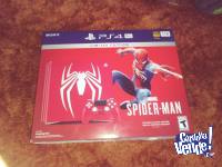 Sony Playstation Ps4 Pro 1tb Spider-red Edi��o Limitada