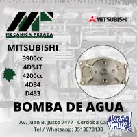 BOMBA DE AGUA MITSUBISHI 3900cc 4D34T 4200cc 4D34 D433