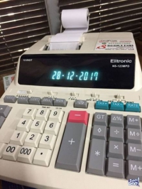 Calculadora Con Impresor Elitronic Ns-123 Impresor Epson