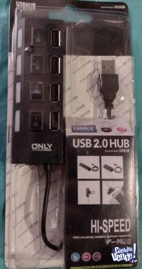 HUB 4 USB Nuevo