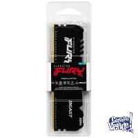 Memoria RAM Kingston Fury Beast RGB 16GB DDR4 3600MHz