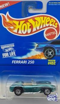 Hotwheels Ferrari 250 #452 Lote De 3 Año 91 Y 95 Variantes