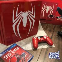 Sony Playstation Ps4 Pro 1tb Spiderman-red Edición Limitada