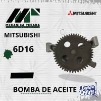 BOMBA DE ACEITE MITSUBISHI 6D16