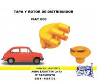 ROTOR Y TAPA DE DISTRIBUIDOR FIAT 600