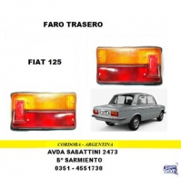 FARO TRASERO Y DELANTERO FIAT 125