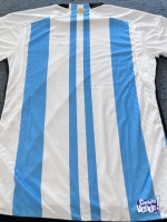 Camiseta argentina 3 estrellas versión jugador 