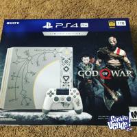 PS4 Sony Pro 1Tb Edición Limitada God Of War Bundle