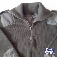 Sweater Tricota de Lana Militar