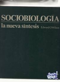 SOCIOBIOLOGIA: La Nueva Sintesis  Edward Wilson 1980 uss 60