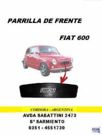 PARRILLA FRENTE FIAT 600