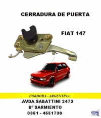 CERRADURA PUERTA FIAT 147 - FIORINO
