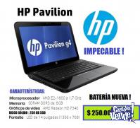 NOTEBOOK HP PAVILION G4 DESDE 110MIL PESOS - SUPER OFERTA!
