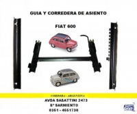 CORREDERA Y GUIA DE ASIENTO FIAT 600