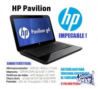 NOTEBOOK HP PAVILION G4 EXCELENTE ESTADO DESDE 110MIL PESOS