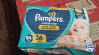 OFERTA PAÑALES PAMPERS BABY DRY 