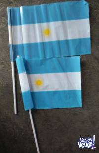 bandera plástica de Argentina