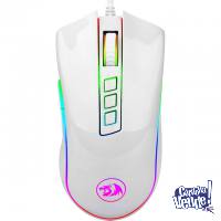 Mouse Gamer Redragon Cobra M711-w White 10000dpi Rgb Usb