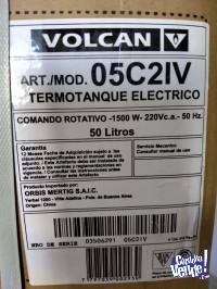 TERMOTANQUE ELECTRICO VOLCAN DE 50 LTS