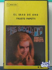 Cassette Fausto Papetti - El saxo de oro