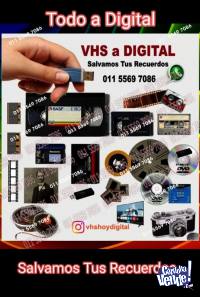 VHS 8mm a Digital