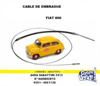 CABLE EMBRAGUE FIAT 600
