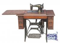 Antigua M�quina De Coser Singer A�o 1918 Completa.