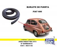 JUEGO BURLETE DE PUERTAS FIAT 600