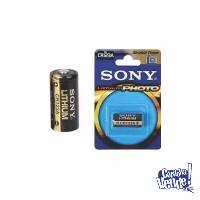Pila Sony Cr123a 3v De Litio Para Fotografía Linternas Otro