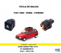LLAVE TECLA BALIZA FIAT UNO - DUNA - FIORINO - 147