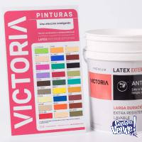 Latex Interior Exterior Colores Victoria X 4 Lts