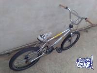 Bicicleta Rod 20 Bmx Siambretta Cromada