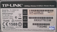 Modem Router Wifi Adsl Tp-link W8961n 300mbps
