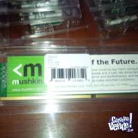 Memorias Mushkin (USA) ddr3 4GB 1600mhz Nuevas!!!!