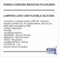 LAMPARA LEDS USB FLEXIBLE SILICONA