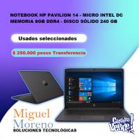 NOTEBOOKS USADAS CON GARANTÍA DESDE 120MIL PESOS - OFERTA!