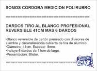 DARDOS TIRO AL BLANCO PROFESIONAL REVERSIBLE 41CM MAS 6 DARD