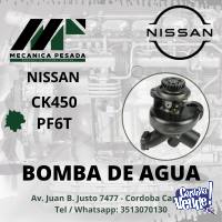 BOMBA DE AGUA NISSAN CK450 PF6T