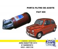 PORTA FILTRO DE ACEITE FIAT 600
