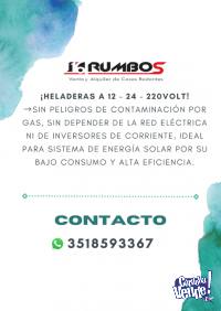 HELADERAS 12v -24v también opcion12-24/220V CON VARIADOR DE